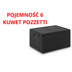 Pojemnik termoizolacyjny na 6 kuwet