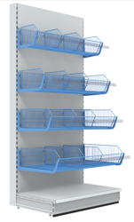 Kosz Wieszany regału MAGO system MEGA G470 L1250