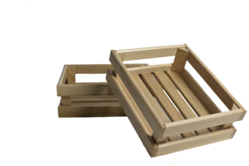 Skrzynka drewniana bukowa 33x40x13,5cm