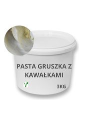 PASTA GRUSZKA Z KAWAŁKAMI OWOCÓW 3KG