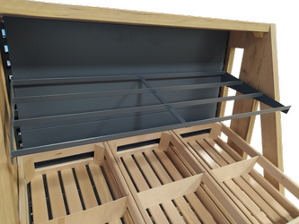 Rama pochylona 15° na skrzynki G400 L1000