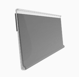 Listwa cenowa LC-DBR (H-39 mm) 1240 mm szara RAL7045