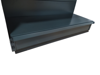 Osłona podestu metalowa MODERN- EXPO, WYSOKOŚĆ 160 MM, DŁUGOŚĆ 500-12500MM,KOLOR RAL7016