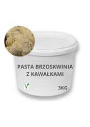 PASTA BRZOSKWINIA Z KAWAŁKAMI OWOCÓW 3KG