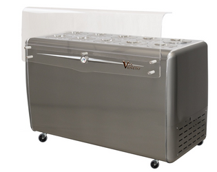 Konserwator do lodów Via Veneto Silver 10C