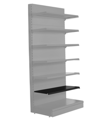 Półka metalowa G-570 L-800 MAGO grafit młotkowy