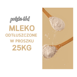MLEKO ODTŁUSZCZONE W PROSZKU 25KG