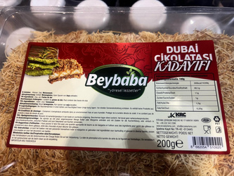 Tureckie ciasto Kadayif do dubajskiej czekolady 200g
