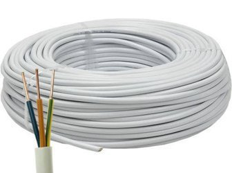 Kabel przewód instalacyjny okrągły YDYp 3X2,5 450/750V