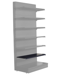 Półka metalowa G-570 L-1250 MAGO ciemny szary mat