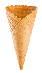 Wafelki do lodów - 2 gałki (380 szt.)