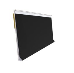 Listwa cenowa LC-DBR (H-39 mm) 990 mm Czarna