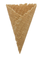 Wafelki do lodów - 3+ gałki (162 szt.)