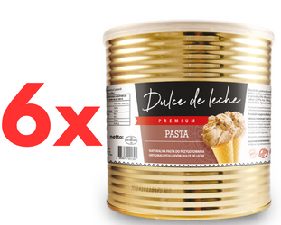 Pasta Dulce de Leche Premium 18kg (6 x 3 kg)