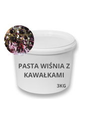 PASTA WIŚNIA Z KAWAŁKAMI OWOCÓW 3KG