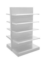 Regał sklepowy Gondola MAGO system MEGA 1x47+4x37 170H Krem