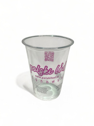 Mały kubek do granity 400ml z logo "Polski Lód"  50szt