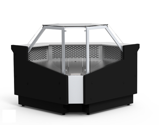 Witryna lada chłodnicza CARMEN WCh-8 Nw LS-080 B.AG. 1300