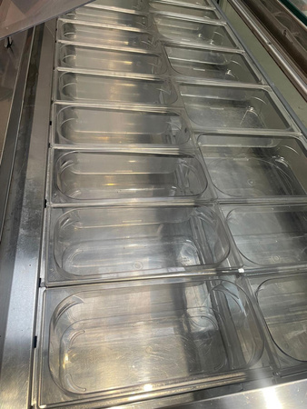 Witryna do lodów ISA Gelatoshow 24