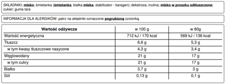 Lody Oreo Polski Lód - kuweta Pozzetti